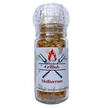 Grillsalz Mediterrano in der Gewürzmühle | 95 Gramm
